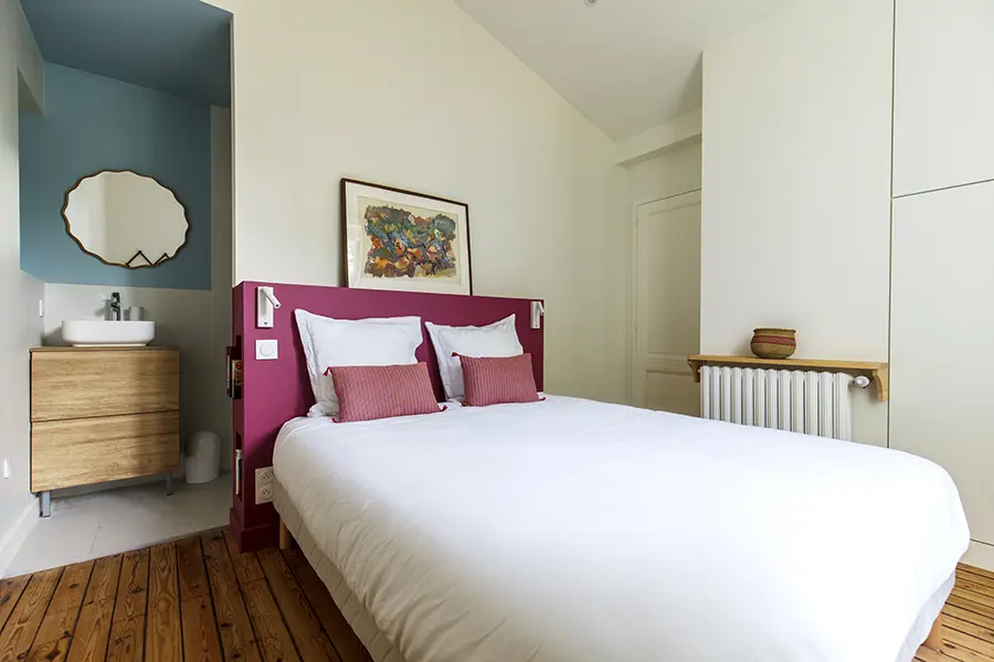 Une chambre gérée par Régat Conciergerie